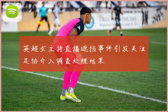 英超女主持直播遮挡事件引发关注足协介入调查处理结果